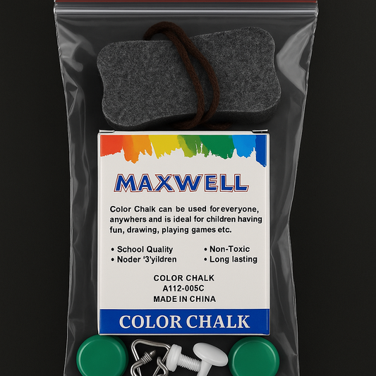 Tablica magnetyczna 60x80 cm z możliwością pisania kredą – zestaw kompletny!