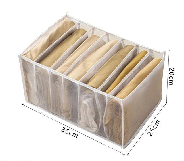 Organizer do szafy i szuflady – składane pudełko na ubrania, bieliznę i akcesoria