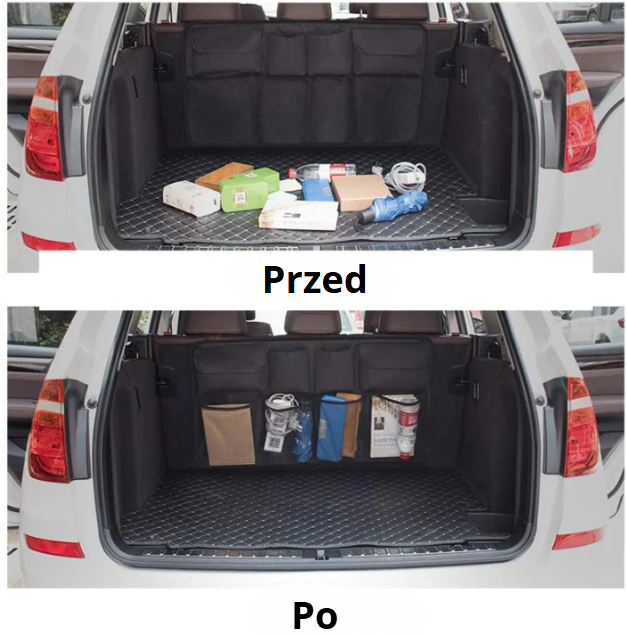 Organizer na oparcie fotela samochodowego – praktyczne przechowywanie w podróży