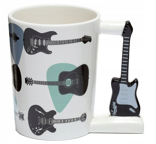 Kubek Gitara Elektryczna – muzyczny styl na każdy dzień | 400 ml