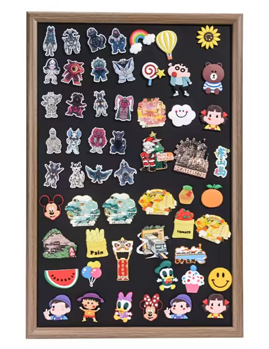 Tablica magnetyczna 60x80 cm z możliwością pisania kredą – zestaw kompletny!