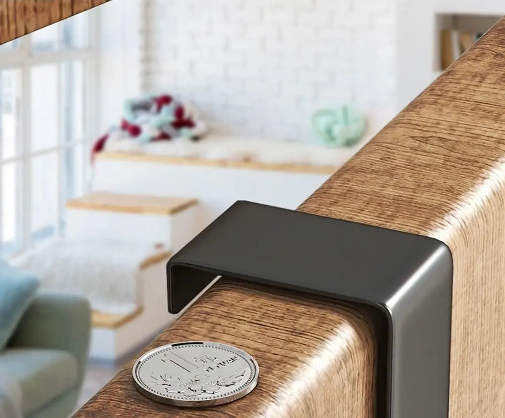 Wieszak na drzwi bez wiercenia – aluminiowy organizer przestrzeni