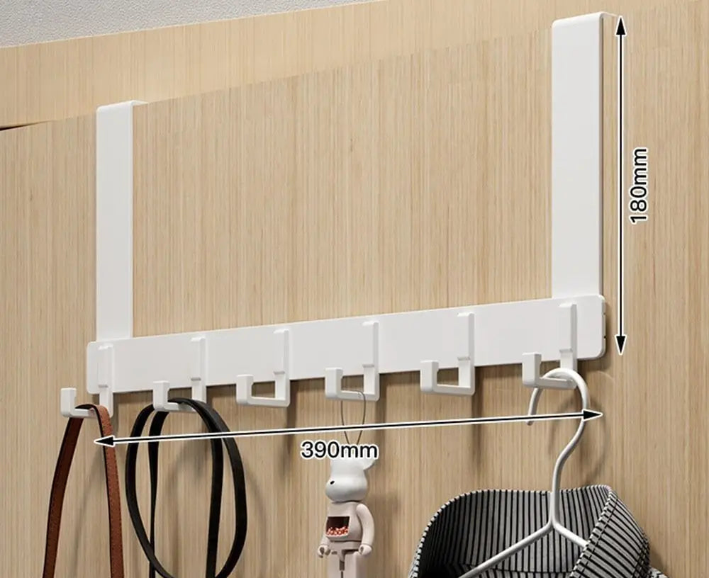 Wieszak na drzwi bez wiercenia – aluminiowy organizer przestrzeni