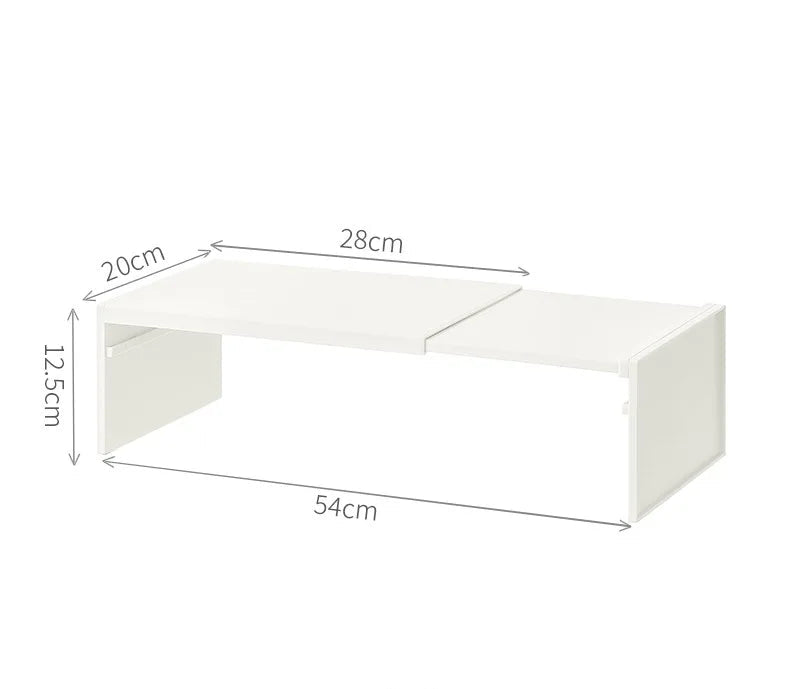 Regulowany organizer kuchenny – nowoczesny, przesuwany, minimalistyczny design