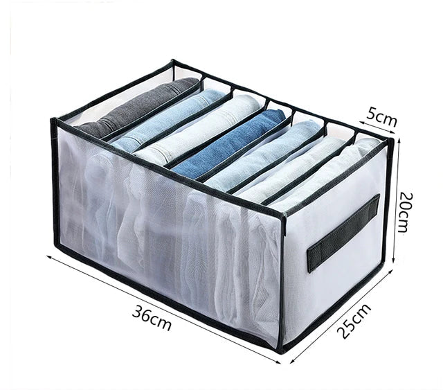 Organizer do szafy i szuflady – składane pudełko na ubrania, bieliznę i akcesoria