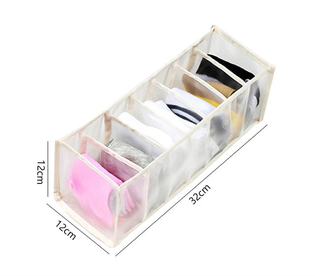 Organizer do szafy i szuflady – składane pudełko na ubrania, bieliznę i akcesoria