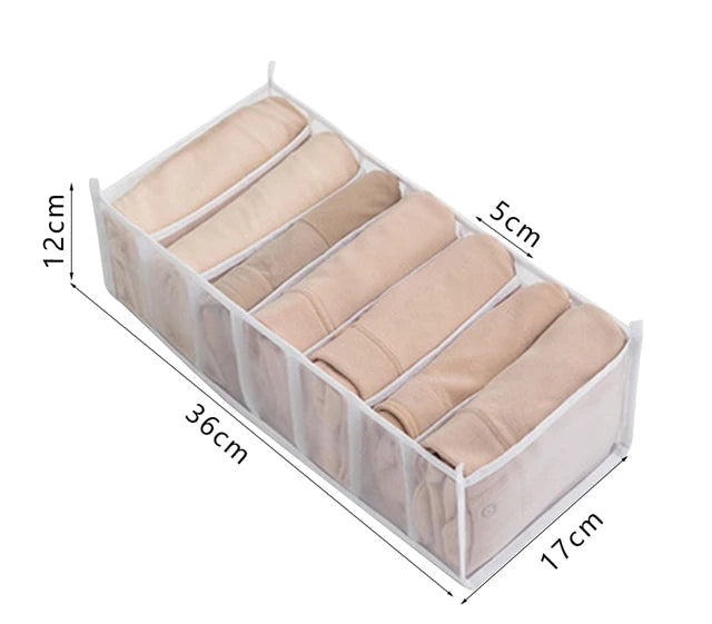 Organizer do szafy i szuflady – składane pudełko na ubrania, bieliznę i akcesoria