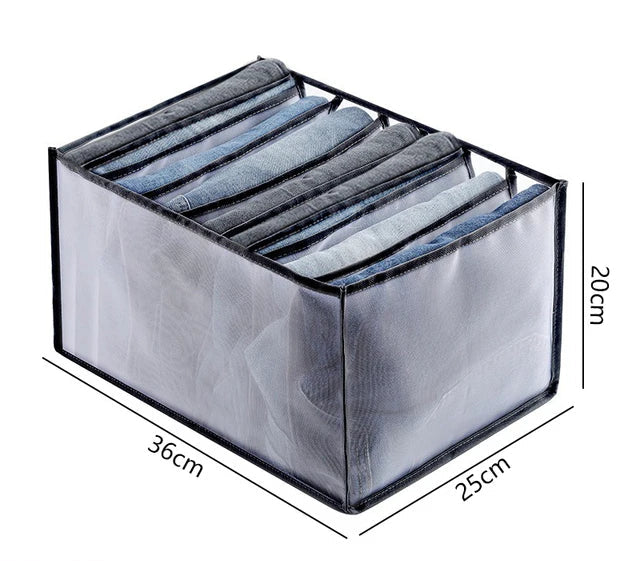 Organizer do szafy i szuflady – składane pudełko na ubrania, bieliznę i akcesoria