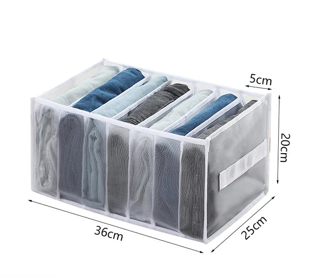 Organizer do szafy i szuflady – składane pudełko na ubrania, bieliznę i akcesoria