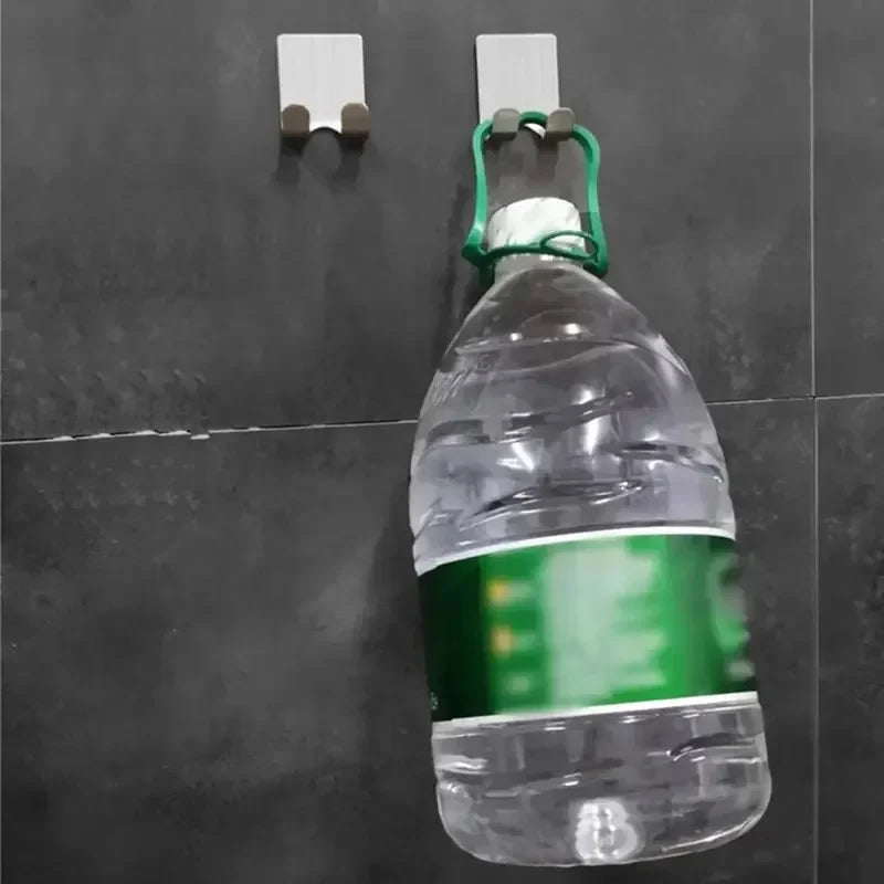 Stalowe uchwyty ścienne – trwałe, odporne na rdzę, zestaw 2 szt.