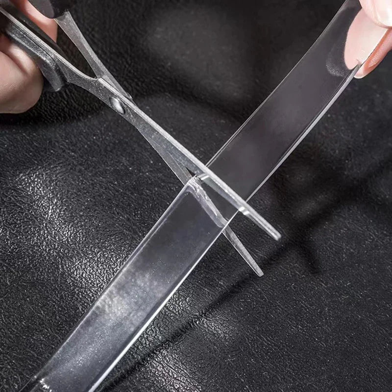 Przezroczyste silikonowe naklejki antykolizyjne – samoprzylepne podkładki ochronne