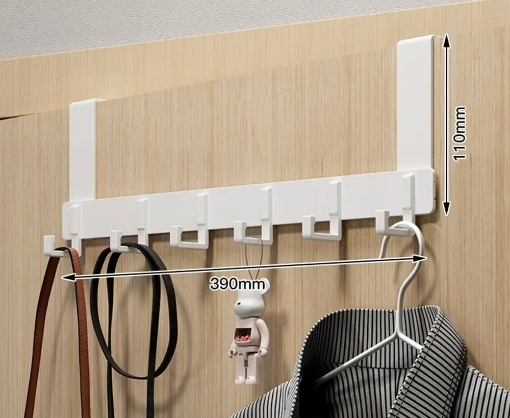 Wieszak na drzwi bez wiercenia – aluminiowy organizer przestrzeni