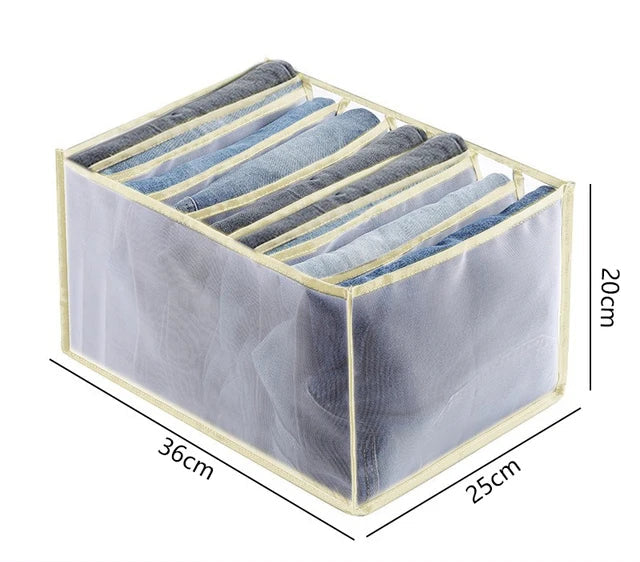 Organizer do szafy i szuflady – składane pudełko na ubrania, bieliznę i akcesoria
