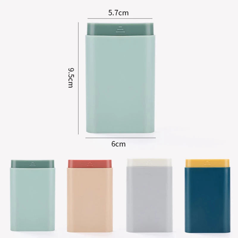 Pudełko na tabletki – organizer podróżny 7 dni, 6 przegródek