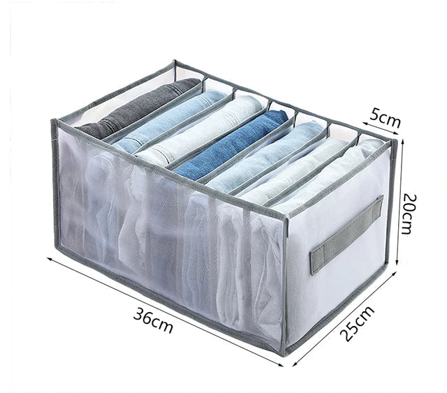 Organizer do szafy i szuflady – składane pudełko na ubrania, bieliznę i akcesoria
