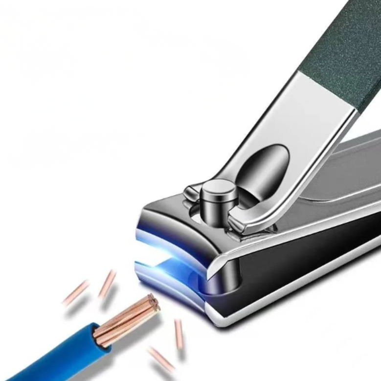 Zestaw 6 nożyczek i cążków do paznokci ze stali nierdzewnej