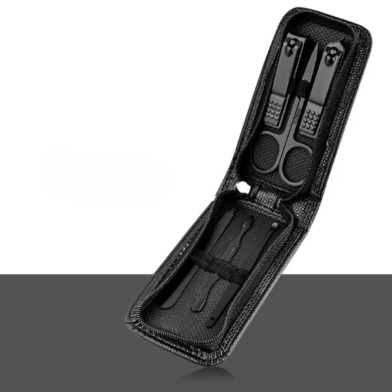 Zestaw 6 nożyczek i cążków do paznokci ze stali nierdzewnej