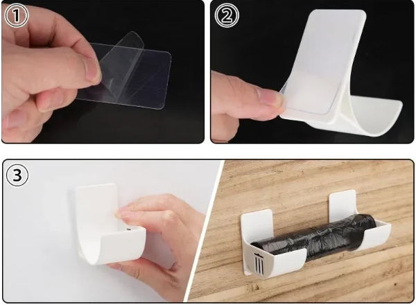 Samoprzylepne zaczepy ścienne – minimalistyczne uchwyty do organizacji przestrzeni