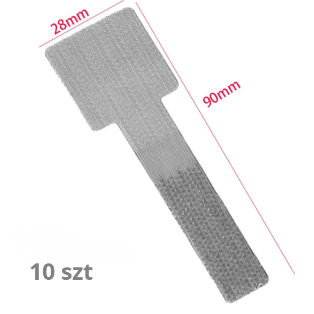 Nylonowe opaski z rzepem do organizacji kabli – wielorazowe, trwałe i uniwersalne