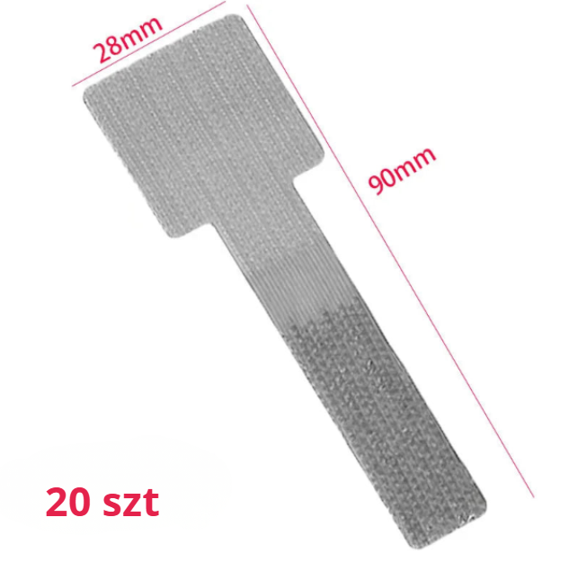 Nylonowe opaski z rzepem do organizacji kabli – wielorazowe, trwałe i uniwersalne