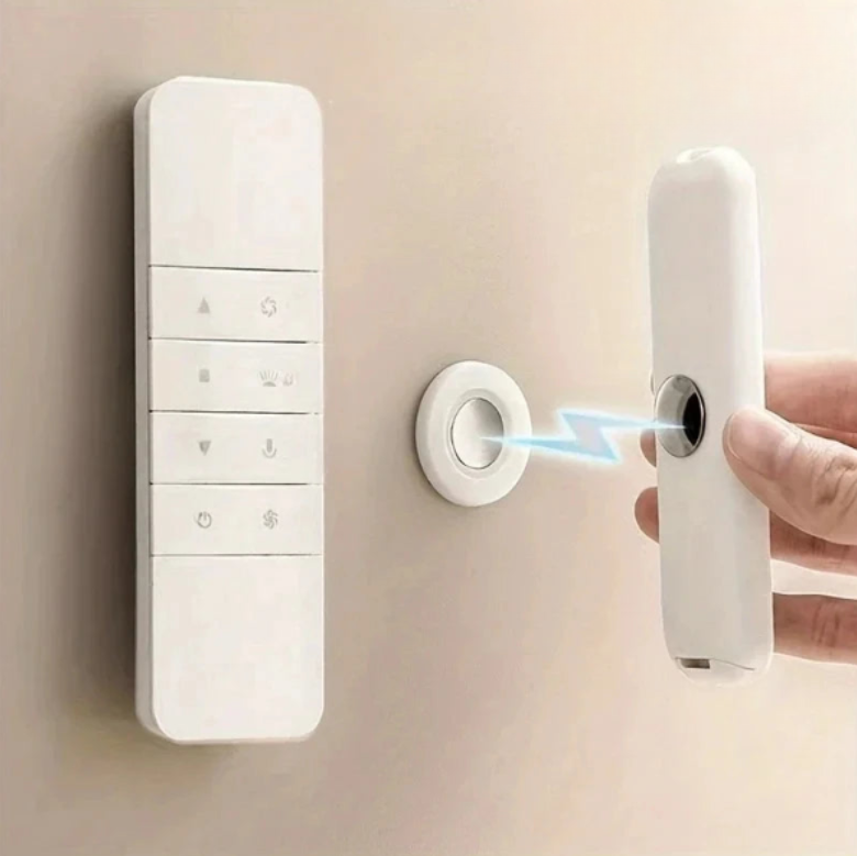 Magnetyczny uchwyt na pilot – montaż bez wiercenia, organizer ścienny z PP